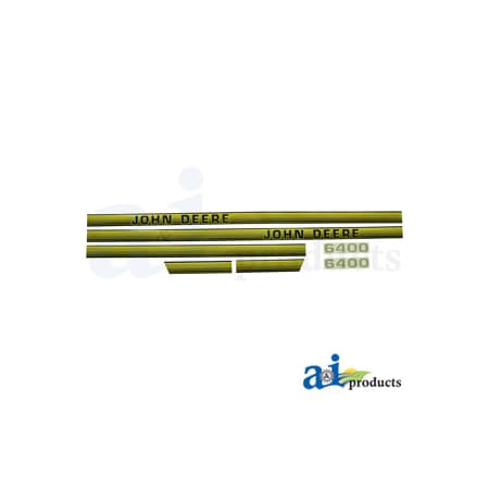 A & I Products Hood Decal 3" x2" x3" A-JD6400